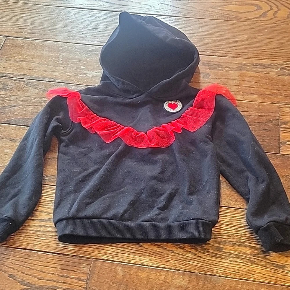Girls black hoodie